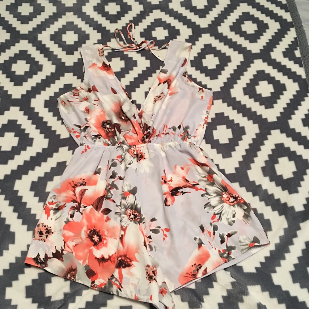 Floral Romper